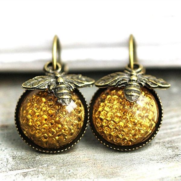 dangle & chandelier vintage bee earrings honey stones gold for female women wedding fashion boho jewelry drop, Silver
dangle & chandelier vintage bee earrings honey stones gold for female women wedding fashion boho jewelry drop, Silver