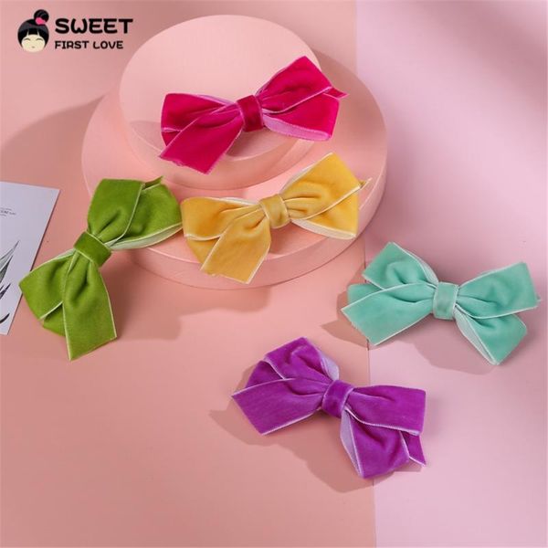 baby hair accessories kids velvet hair bows for girls solid knot clips baby mini hairpins handmade barrettes headwear, Slivery;white
baby hair accessories kids velvet hair bows for girls solid knot clips baby mini hairpins handmade barrettes headwear, Slivery;white