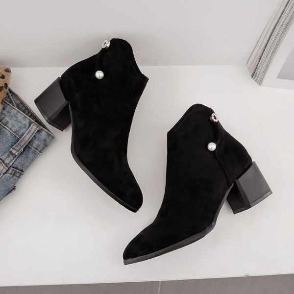 boots oversized 17 women shoes ankle for ladies solid colour rhinestone pointed, Black
boots oversized 17 women shoes ankle for ladies solid colour rhinestone pointed, Black