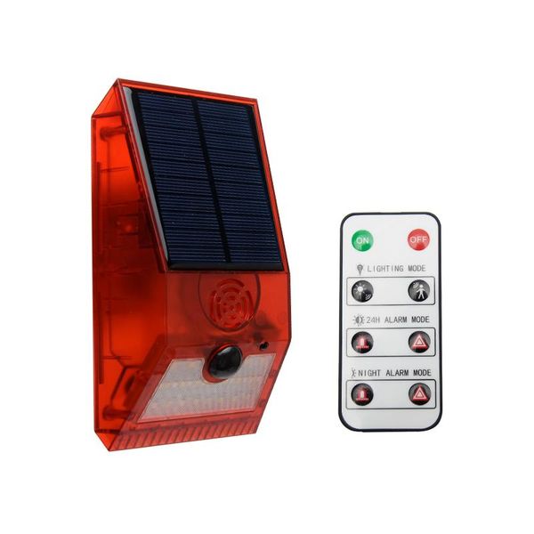 solar lamps alarm light sound with remote control yard anti theft barn villa siren motion detector warning strobe 129db home 6 modes
solar lamps alarm light sound with remote control yard anti theft barn villa siren motion detector warning strobe 129db home 6 modes