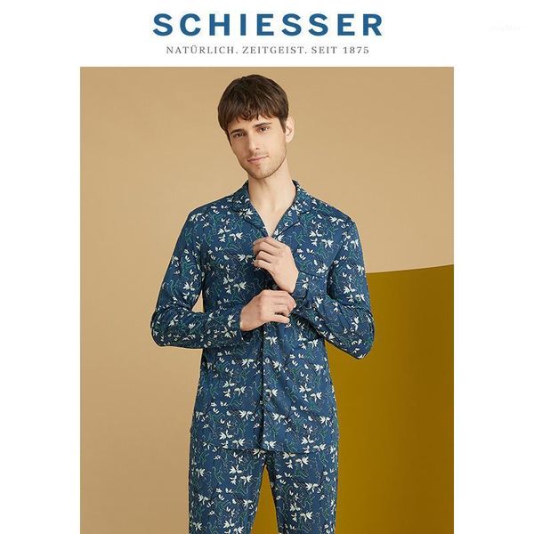 men's pure cotton printed long-sleeved trousers home suit 39/17923h sleepwear, Black;brown
men's pure cotton printed long-sleeved trousers home suit 39/17923h sleepwear, Black;brown