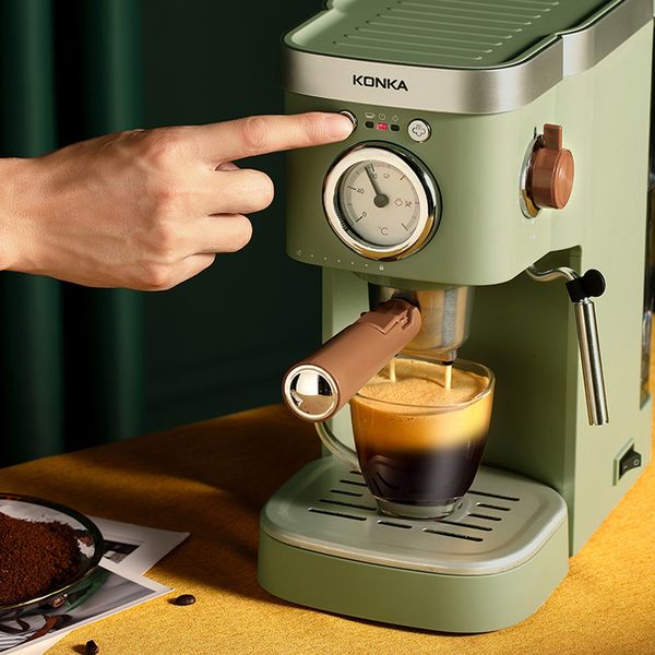 konka coffee machine automatic espresso coffee machine household italian coffee maker latte capsule & powder
konka coffee machine automatic espresso coffee machine household italian coffee maker latte capsule & powder