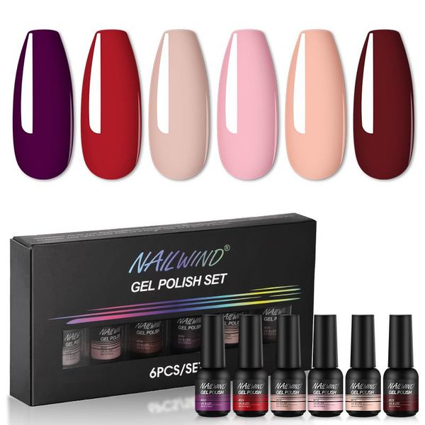 nail art kits nailwind gel polish kit 6pcs/box hybrid varnishes semi permanent all for nails manicure set
nail art kits nailwind gel polish kit 6pcs/box hybrid varnishes semi permanent all for nails manicure set