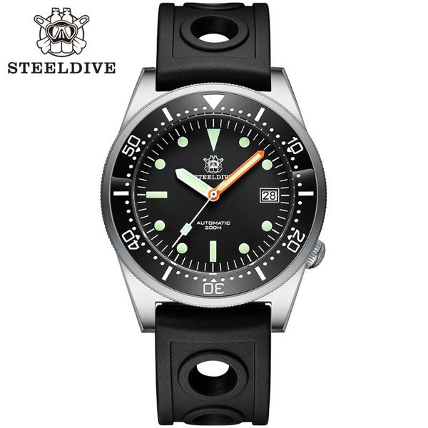 wristwatches steeldive design sd1979 men's diving watch 200m waterproof japan nh35 movement 42.5mm steel shell c3 luminous mechanical w, Slivery;brown
wristwatches steeldive design sd1979 men's diving watch 200m waterproof japan nh35 movement 42.5mm steel shell c3 luminous mechanical w, Slivery;brown