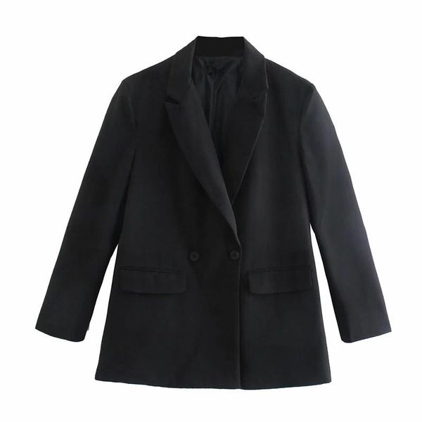 women's suits & blazers zbza 2021 autumn temperament japanese one-button retro blazer two-color casual jacket suit, White;black
women's suits & blazers zbza 2021 autumn temperament japanese one-button retro blazer two-color casual jacket suit, White;black