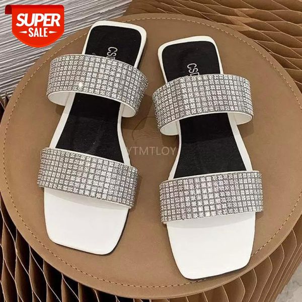 women's shoes slippers outdoor wear new summer flash diamond shiny flat beach zapatos de mujer sapatos femininos #pt1k, Black
women's shoes slippers outdoor wear new summer flash diamond shiny flat beach zapatos de mujer sapatos femininos #pt1k, Black