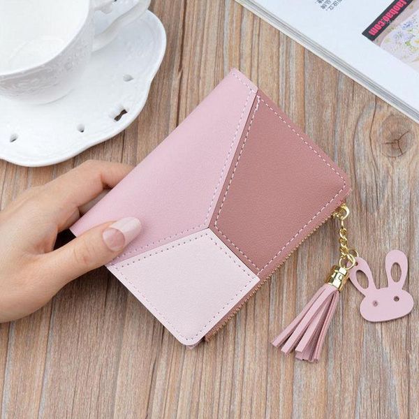 est 1pcs cute wallet women coin bag leather ladies simple bifold small handbag purse pu wallets, White
est 1pcs cute wallet women coin bag leather ladies simple bifold small handbag purse pu wallets, White