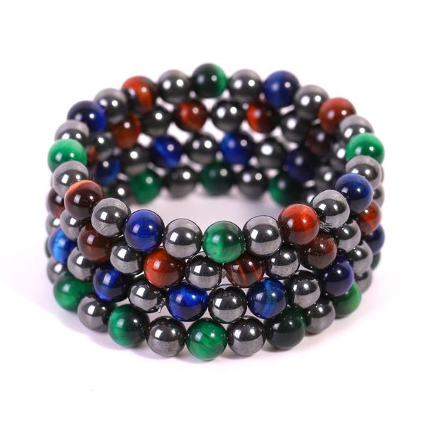 8mm different natural energy stone beaded strands elastic charm bracelets handmade bangle jewelry for women men party decor, Black
8mm different natural energy stone beaded strands elastic charm bracelets handmade bangle jewelry for women men party decor, Black