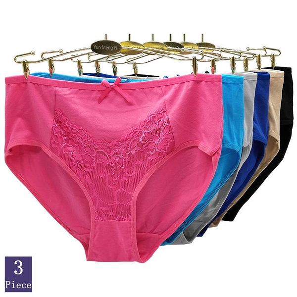 women's panties 2xl-4xl large size women mid waist lady lingerie 95%cotton underwear fashion cute girl briefs solid color style 3pcs/se, Black;pink
women's panties 2xl-4xl large size women mid waist lady lingerie 95%cotton underwear fashion cute girl briefs solid color style 3pcs/se, Black;pink