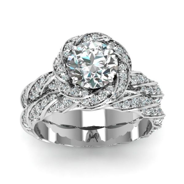 wedding rings trendy shiny inlaid white round zirconia female ring for women party engagement jewelry accessories, Slivery;golden
wedding rings trendy shiny inlaid white round zirconia female ring for women party engagement jewelry accessories, Slivery;golden