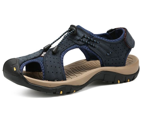 classic cow leather sandals summer outdoor handmade mens sandal fashion comfortable beach shoes, Black
classic cow leather sandals summer outdoor handmade mens sandal fashion comfortable beach shoes, Black