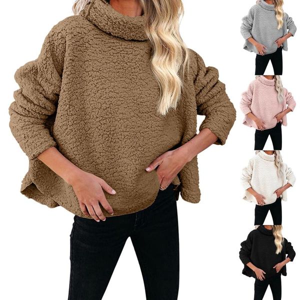 women's sweaters 2021 winter sweatshirt casual oversized coat long sleeve fleece pullover sweatshirts turtleneck, White;black
women's sweaters 2021 winter sweatshirt casual oversized coat long sleeve fleece pullover sweatshirts turtleneck, White;black