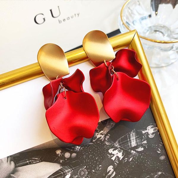 stud shiny side fashion brand jewelry rose flower earrings for women geometric, Golden;silver
stud shiny side fashion brand jewelry rose flower earrings for women geometric, Golden;silver