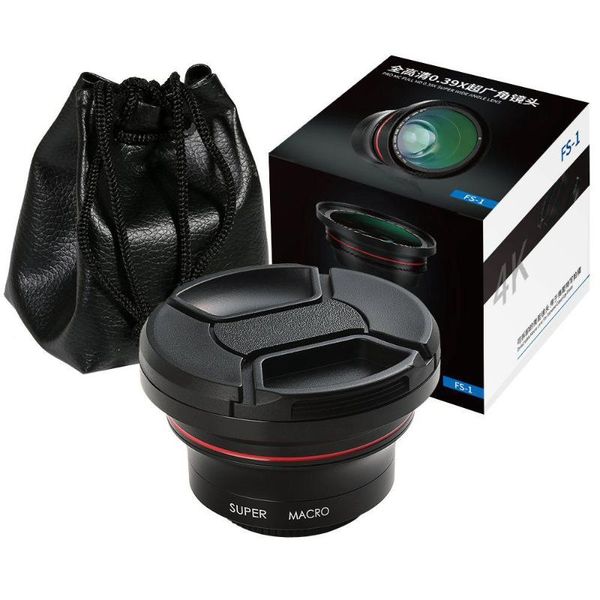 ordro wide angle lens for 4k video camcorder lens 1080p full hd camera 37mm 0.39x with macro portion video recording
ordro wide angle lens for 4k video camcorder lens 1080p full hd camera 37mm 0.39x with macro portion video recording