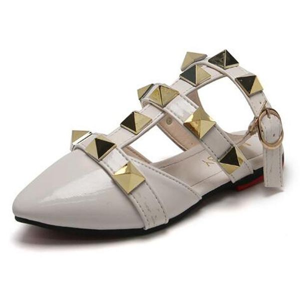 sandals 2021 children girls pointed rivet leather shoes summer beach fashion casual white kids, Black;red
sandals 2021 children girls pointed rivet leather shoes summer beach fashion casual white kids, Black;red