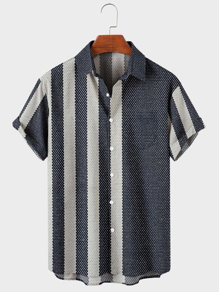 men's casual shirts 2021 simple stripe pattern 31 digital printing loose large button short sleeve cardigan shirt, White;black
men's casual shirts 2021 simple stripe pattern 31 digital printing loose large button short sleeve cardigan shirt, White;black