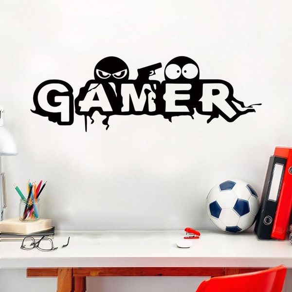 wall stickers gamer decals art sticker for playroom children gift game decor pvc murals home decoration
wall stickers gamer decals art sticker for playroom children gift game decor pvc murals home decoration