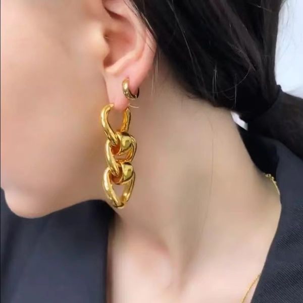 hbp fashion ins earrings, metal ring chain, exaggerated long style silver and earrings
hbp fashion ins earrings, metal ring chain, exaggerated long style silver and earrings