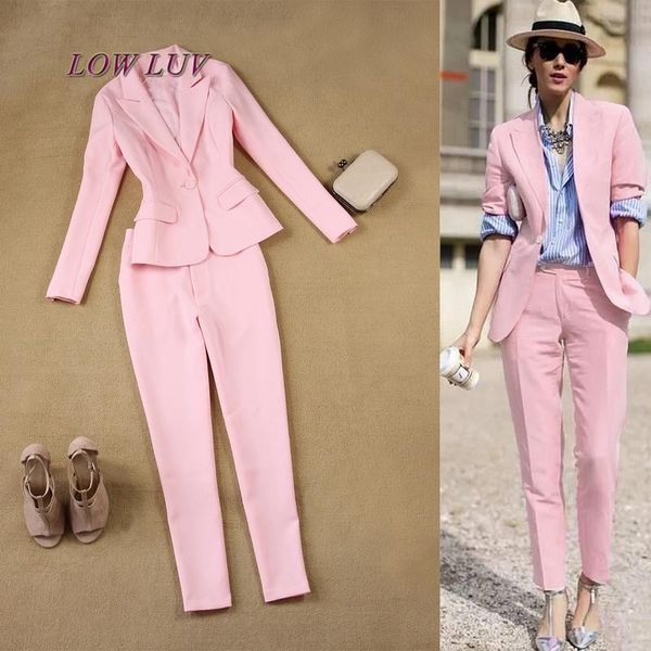 women's suits & blazers fall fashion suit female career jacket and long sections temperament casual two-piece pants/costumes for women, White;black
women's suits & blazers fall fashion suit female career jacket and long sections temperament casual two-piece pants/costumes for women, White;black
