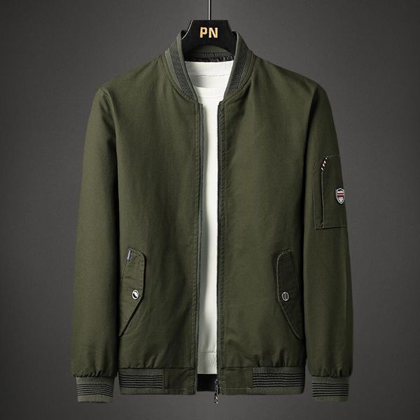 men's jackets spring autumn jacket men cotton military bomber cargo clothing male army coat baseball jaqueta masculina, Black;brown
men's jackets spring autumn jacket men cotton military bomber cargo clothing male army coat baseball jaqueta masculina, Black;brown