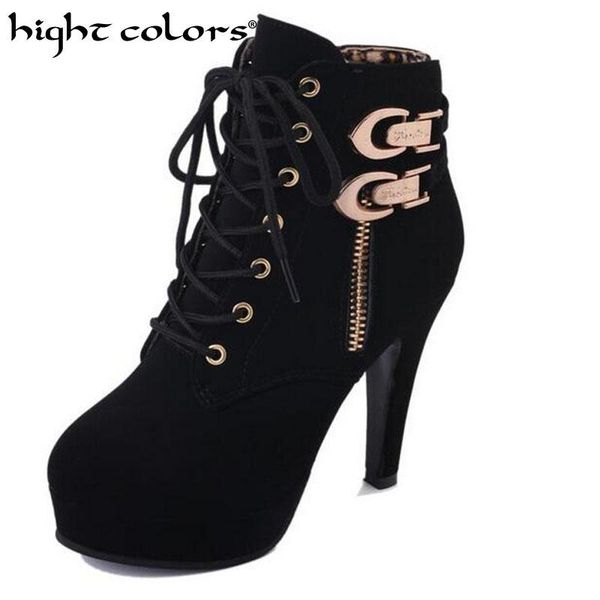 boots plus size ankle women platform high heels buckle shoes thick heel short boot ladies casual footwear drop hc1120, Black
boots plus size ankle women platform high heels buckle shoes thick heel short boot ladies casual footwear drop hc1120, Black