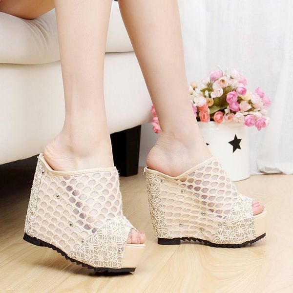 slippers shoes women ladies' platform heeled mules on a wedge luxury slides peep toe soft high flat designer cotton fabric rubb, Black
slippers shoes women ladies' platform heeled mules on a wedge luxury slides peep toe soft high flat designer cotton fabric rubb, Black