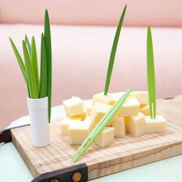 forks 10pcs creative green bamboo leaf shape fruit fork kitchen supplies snack cake dessert toothpick bento lunches party decor
forks 10pcs creative green bamboo leaf shape fruit fork kitchen supplies snack cake dessert toothpick bento lunches party decor