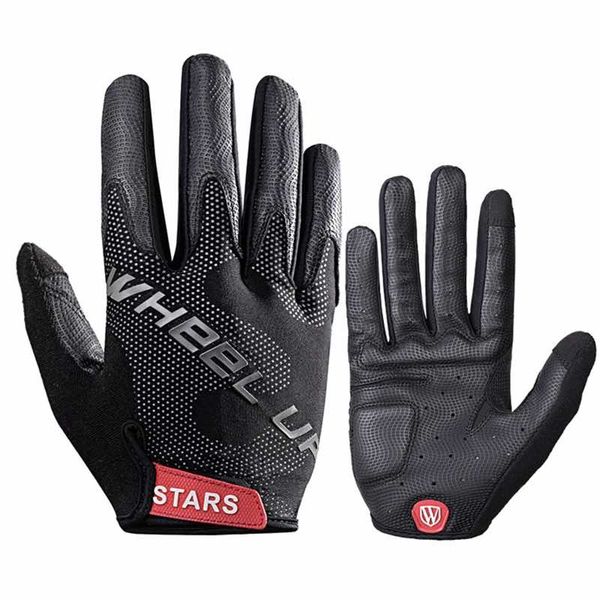 Cycling Gloves Breathable PU Pad Shock-Absorbing Anti-Slip Touch Recognition Full Finger ST04, Red
Cycling Gloves Breathable PU Pad Shock-Absorbing Anti-Slip Touch Recognition Full Finger ST04, Red