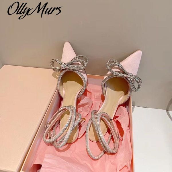 sandals ollymurs women butterfly-knot rhinestone shoes woman pointed toe ankle strap high heel, Black 
sandals ollymurs women butterfly-knot rhinestone shoes woman pointed toe ankle strap high heel, Black