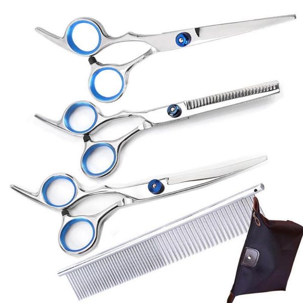 dog grooming 4pcs professional pet dogs scissors cat hair thinning shear sharp edge for animal barber cutting tool
dog grooming 4pcs professional pet dogs scissors cat hair thinning shear sharp edge for animal barber cutting tool