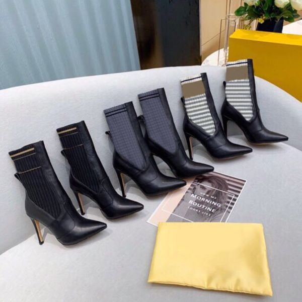 boots for women women's shoes knitting letters middle tube pointed high heels cowhide leather material anti slip rubber color sole comf, Black
boots for women women's shoes knitting letters middle tube pointed high heels cowhide leather material anti slip rubber color sole comf, Black
