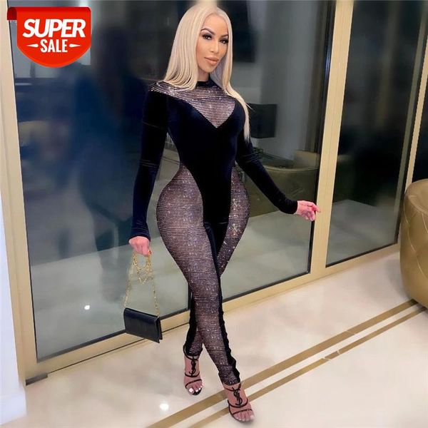 hirigin sparkle sequined patchwork velvet jumpsuits women romper 2021 chic black skinny bodysuit party clubwear overalls #t08g, White
hirigin sparkle sequined patchwork velvet jumpsuits women romper 2021 chic black skinny bodysuit party clubwear overalls #t08g, White
