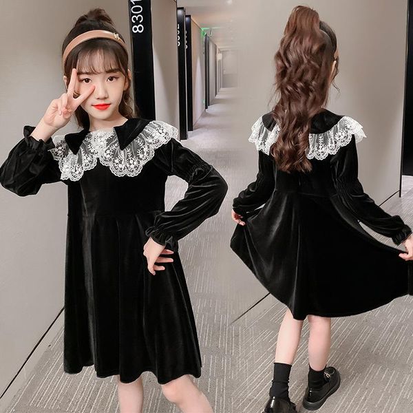 girl's dresses girls dress autumn and winter children princess lace long-sleeved 4 6 8 9 10 12 years old, Red;yellow
girl's dresses girls dress autumn and winter children princess lace long-sleeved 4 6 8 9 10 12 years old, Red;yellow