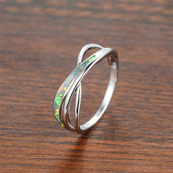 wedding rings vintage silver color ring trendy white blue opal stone engagement simple fashion hollow cross thin for women, Slivery;golden
wedding rings vintage silver color ring trendy white blue opal stone engagement simple fashion hollow cross thin for women, Slivery;golden