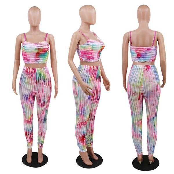 tie dye mesh pleated 2 piece set crop and pants clubwear cute summer women two piece outfits d57-dd26, White
tie dye mesh pleated 2 piece set crop and pants clubwear cute summer women two piece outfits d57-dd26, White