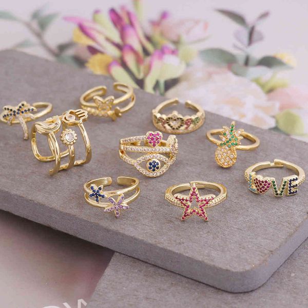 factory wholesale new moon palm love ring female personality trend 18k gold bracelet ins jewelry r30 party gift
factory wholesale new moon palm love ring female personality trend 18k gold bracelet ins jewelry r30 party gift