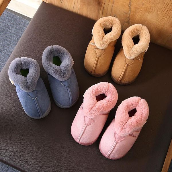 slipper boys and girls indoor home slippers winter children' cotton shoes suede warm non-slip, Black;grey
slipper boys and girls indoor home slippers winter children' cotton shoes suede warm non-slip, Black;grey