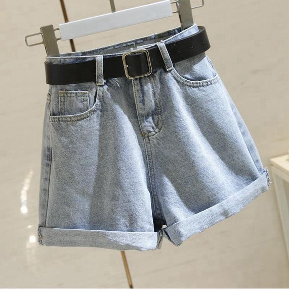 women's jeans shorts summer denim booty high waists blue casual female short wide leg pants
women's jeans shorts summer denim booty high waists blue casual female short wide leg pants