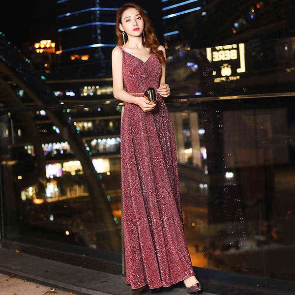 luxury prom dresses evening 2021 autumn banquet elegant long sequin host atmosphere thin, Black
luxury prom dresses evening 2021 autumn banquet elegant long sequin host atmosphere thin, Black