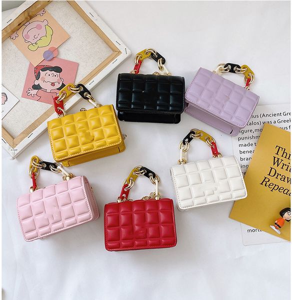 girls colorful chain handbag lady kids messenger bags ins children checkered one shoulder bag women mini purese a5855, Black
girls colorful chain handbag lady kids messenger bags ins children checkered one shoulder bag women mini purese a5855, Black