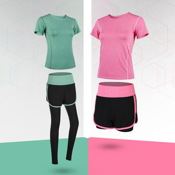 2pcs women's sports clothing elastic t-shirt + shorts of broek yoga sets casual fitness running jogging slim practice packages, Gray
2pcs women's sports clothing elastic t-shirt + shorts of broek yoga sets casual fitness running jogging slim practice packages, Gray