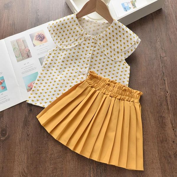 clothing sets summer baby kids skirt clothes sleeveless sailor collar polka dot print t-shirt ruched set outfit girls 2021, White
clothing sets summer baby kids skirt clothes sleeveless sailor collar polka dot print t-shirt ruched set outfit girls 2021, White