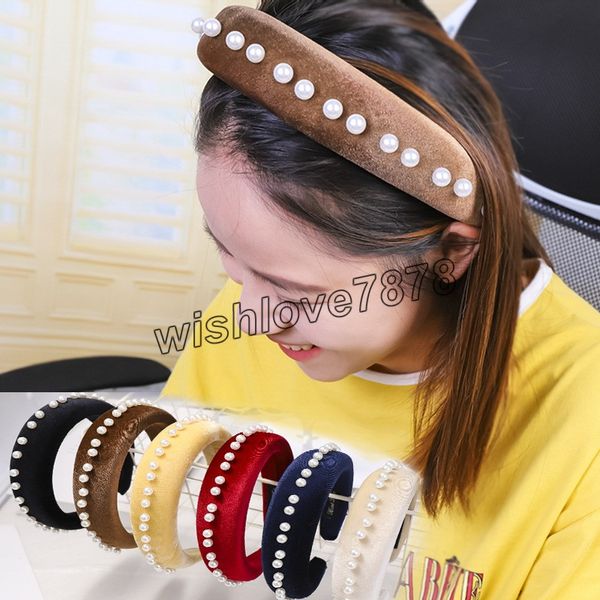 vintage silk wool sponge pearl hair band for women jewel headband hairband hair accessories girls haar accessoires hairband, Silver
vintage silk wool sponge pearl hair band for women jewel headband hairband hair accessories girls haar accessoires hairband, Silver