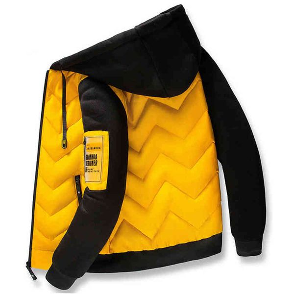 2021 new winter men parka casual et fashion color patchwork outwear thicken and warm hooded coat slim fit dropshipping mf9, Black;brown
2021 new winter men parka casual et fashion color patchwork outwear thicken and warm hooded coat slim fit dropshipping mf9, Black;brown