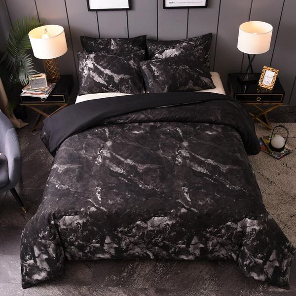 bedding sets black marbling marble pattern bed linen simple duvet cover 3pcs set king single twin full size
bedding sets black marbling marble pattern bed linen simple duvet cover 3pcs set king single twin full size
