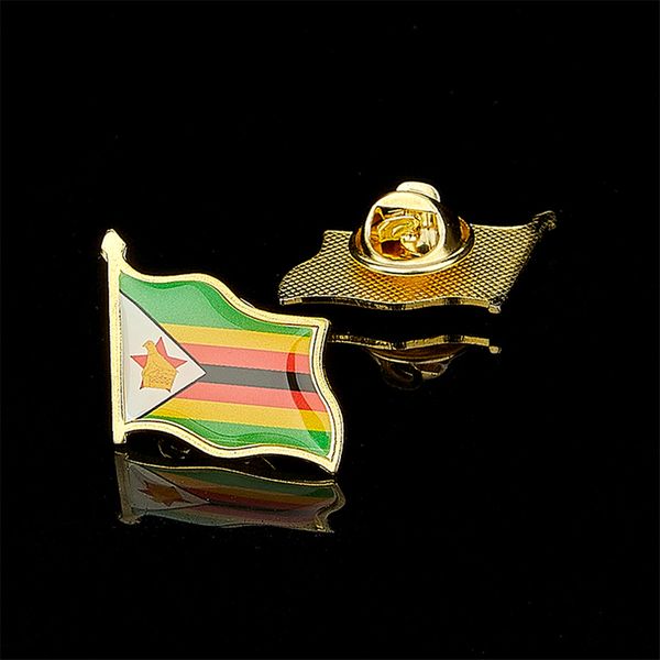 30pcs african country the republic of zimbabwe waving national flag lapel pins craft patriotic bag/clothes brooch decor
30pcs african country the republic of zimbabwe waving national flag lapel pins craft patriotic bag/clothes brooch decor