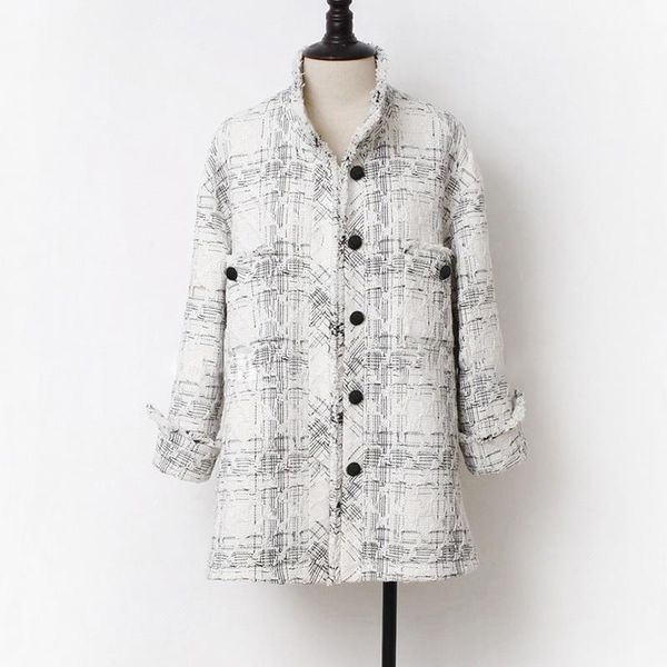 women's jackets creamy-white tweed jacket plaid tassel autumn / winter casual business ladies one-piece, Black;brown
women's jackets creamy-white tweed jacket plaid tassel autumn / winter casual business ladies one-piece, Black;brown