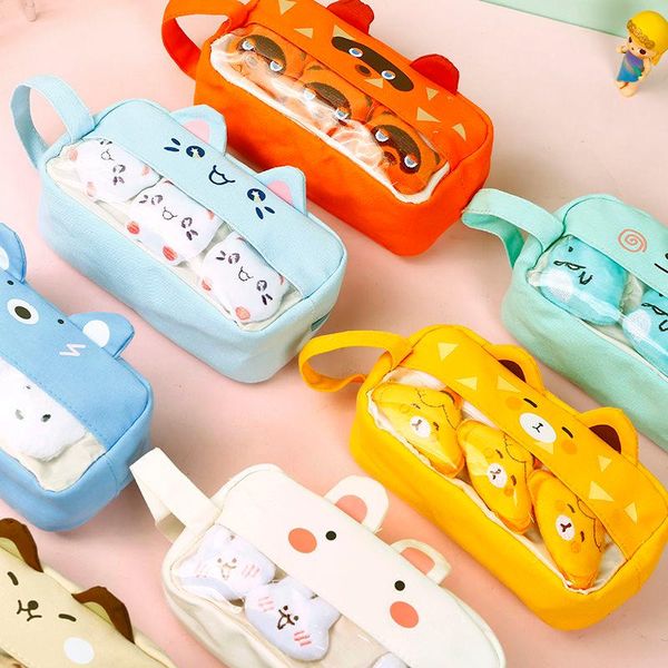 pencil cases cartoon brooch canvas case student stationery bag cute large capacity storage school supplies
pencil cases cartoon brooch canvas case student stationery bag cute large capacity storage school supplies