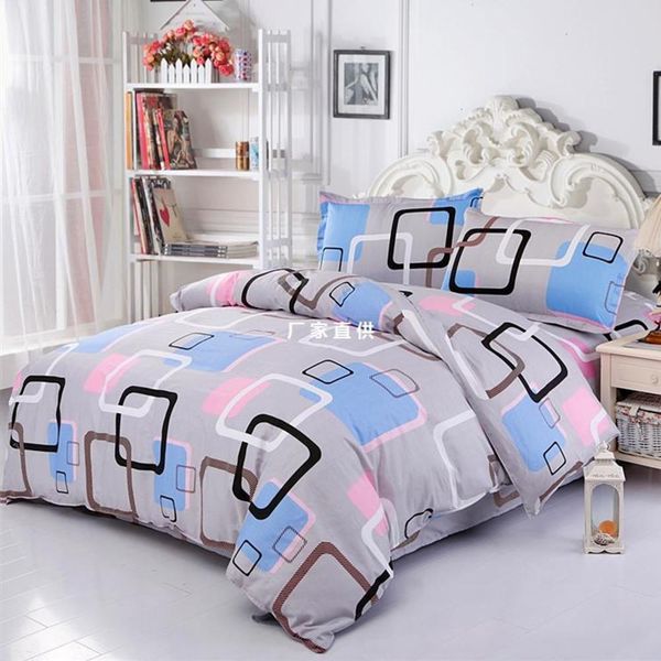 pure cotton twill printing bedding all quilt cover sheet pillow three piece set for single person and four double
pure cotton twill printing bedding all quilt cover sheet pillow three piece set for single person and four double