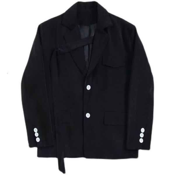 autumn new personalized design blazer black chic suit jacket 2021 simple loose signle breasted clothing 9y8849, White;black
autumn new personalized design blazer black chic suit jacket 2021 simple loose signle breasted clothing 9y8849, White;black